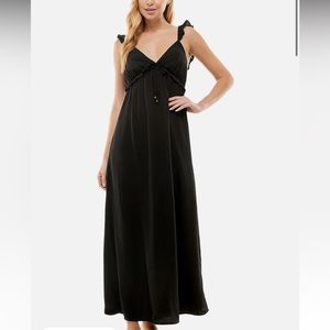 NWT Kingston Grey Black Maxi Sleeveless Dress